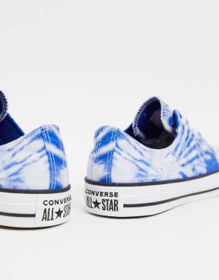 pink and blue converse