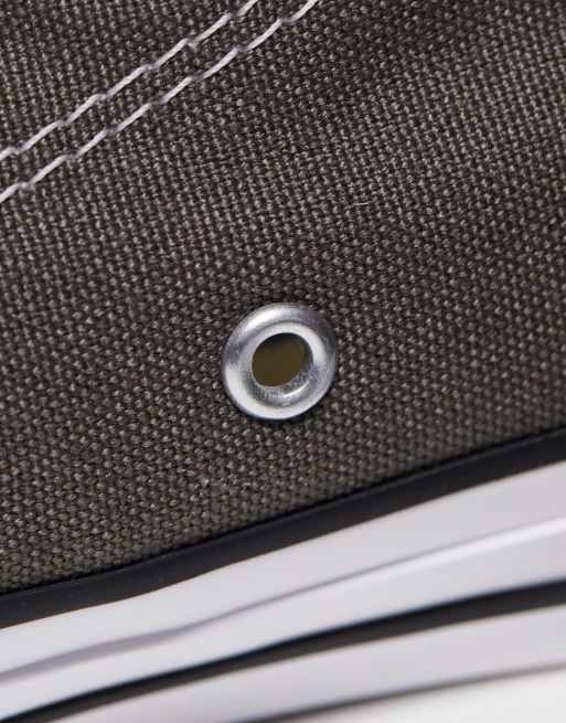 Converse Chuck Taylor All Star Ox trainers in charcoal, 4 of 4