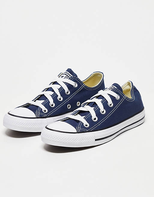 Converse Chuck Taylor All Star Ox trainers in navy | ASOS