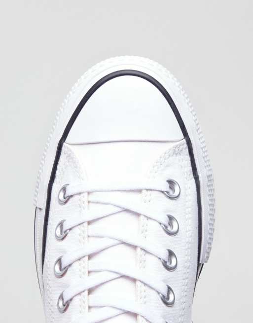 Converse – Chuck Taylor All Star Ox – Weiße Sneaker, 3 von 4