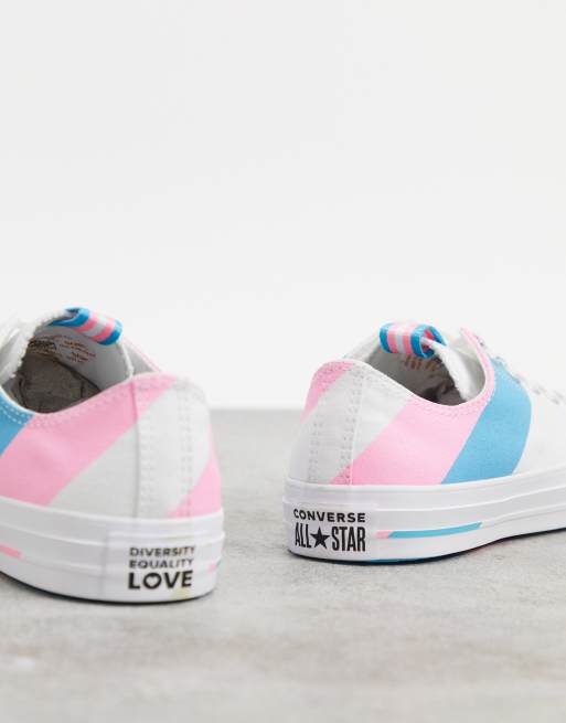 Converse trans flag on sale shoes