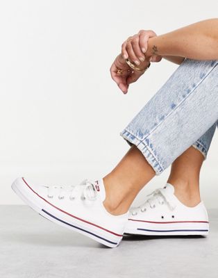 Converse Chuck Taylor All Star Ox white trainers