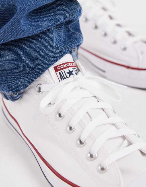 Converse - Chuck Taylor All Star Ox Wide Fit - Hvide sneakers, 3 af 5