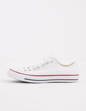 Converse Chuck Taylor All Star Ox Wide Fit trainers in white