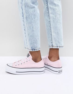 Converse Chuck Taylor All Star Platform Sneakers In Pink | ASOS