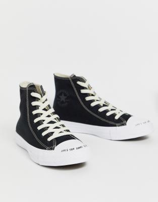 converse noir haut