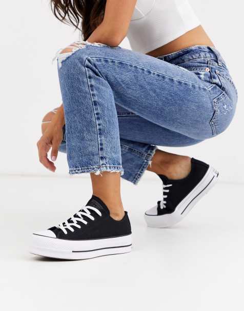 Converse - Chuck Taylor All Star Renew - Baskets plateformes recyclées - Noir