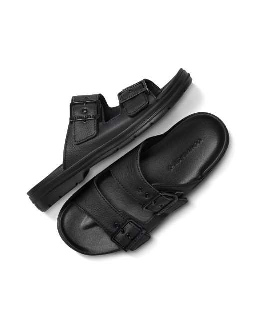 Converse Chuck Taylor - All Star - Sandalen met zool met profiel in zwart, 2 van 4