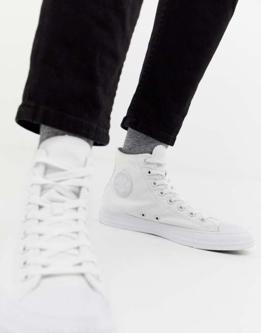 converse chuck taylor bianche alte 2converse chuck taylor bianche alte