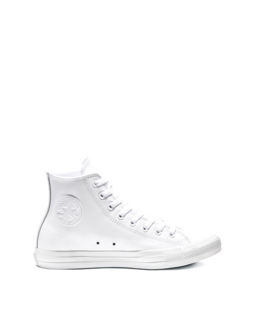 Converse – Chuck Taylor All Star – Sneaker aus Leder in Weiß, 4 von 4
