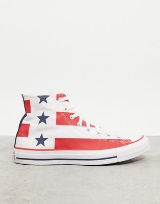 converse all star stars and stripes