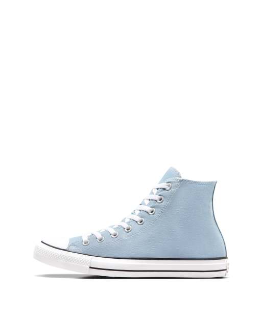 Converse - Chuck Taylor All Star - Sneakers alte azzurre, 4 di 4