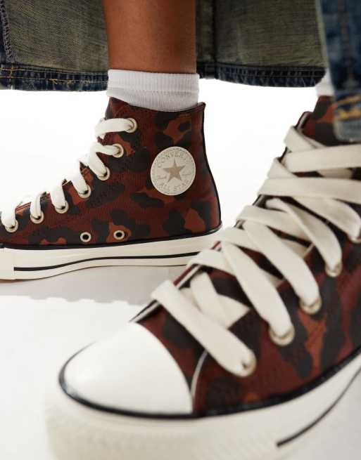 Converse chuck taylor bianche alte on sale