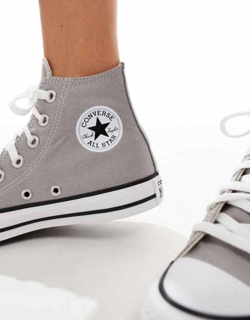 Converse Chuck Taylor All Star Sneakers alte grigie