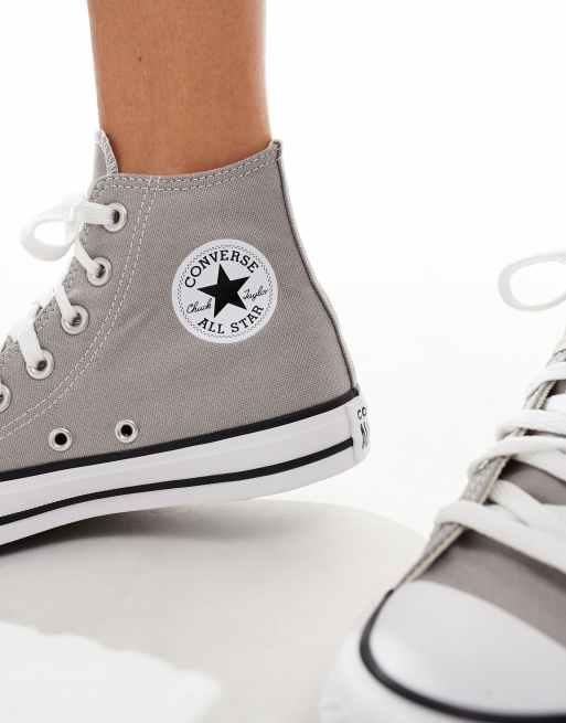 Converse alte grigio chiaro best sale