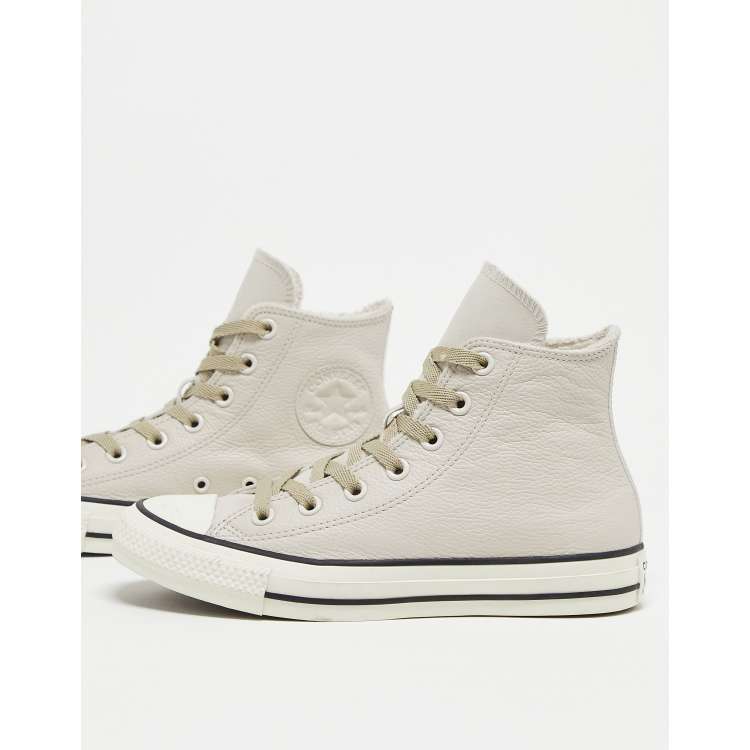 Converse Chuck Taylor All Star Sneakers alte in pelle con
