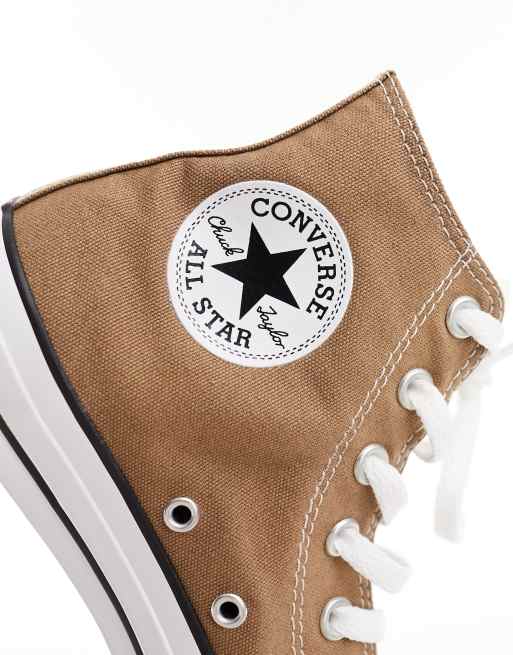 Converse Chuck Taylor All Star Sneakers alte marroni