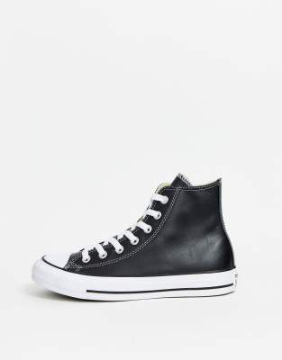 converse all star di pelle bianca