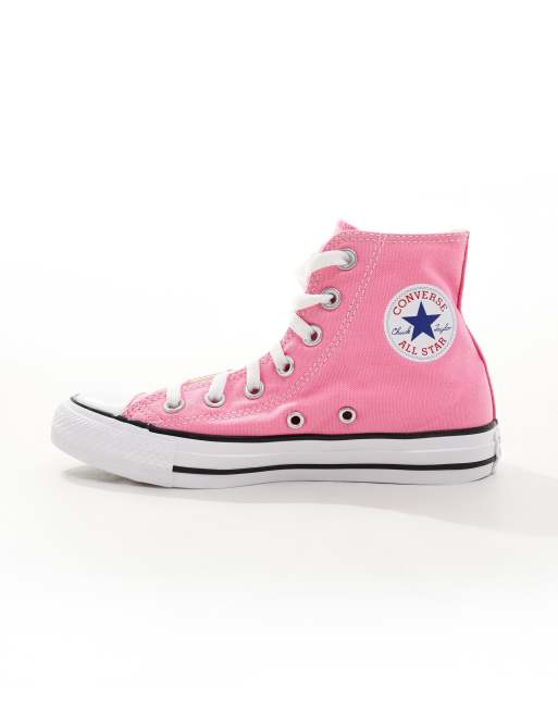 Converse Chuck Taylor All Star Sneakers alte rosa acceso ASOS