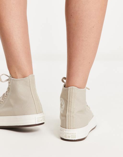 Converse color tortora top