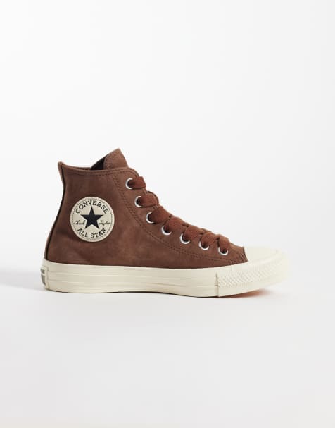 Converse Chuck Taylor All Star sneakers i brunt och krämfärgat - view 1