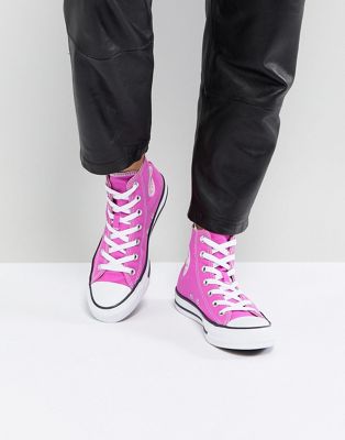 Converse Chuck Taylor All Star Sneakers In Bright Magenta | ASOS
