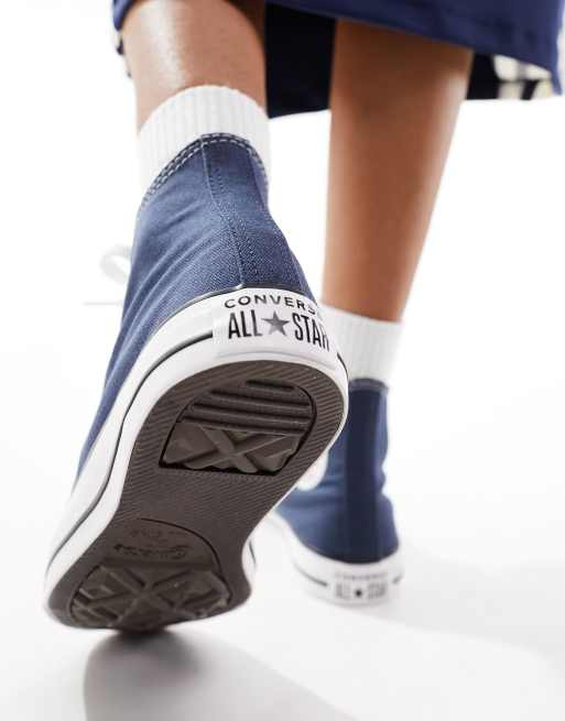 Converse Chuck Taylor All Star sneakers in navy | ASOS