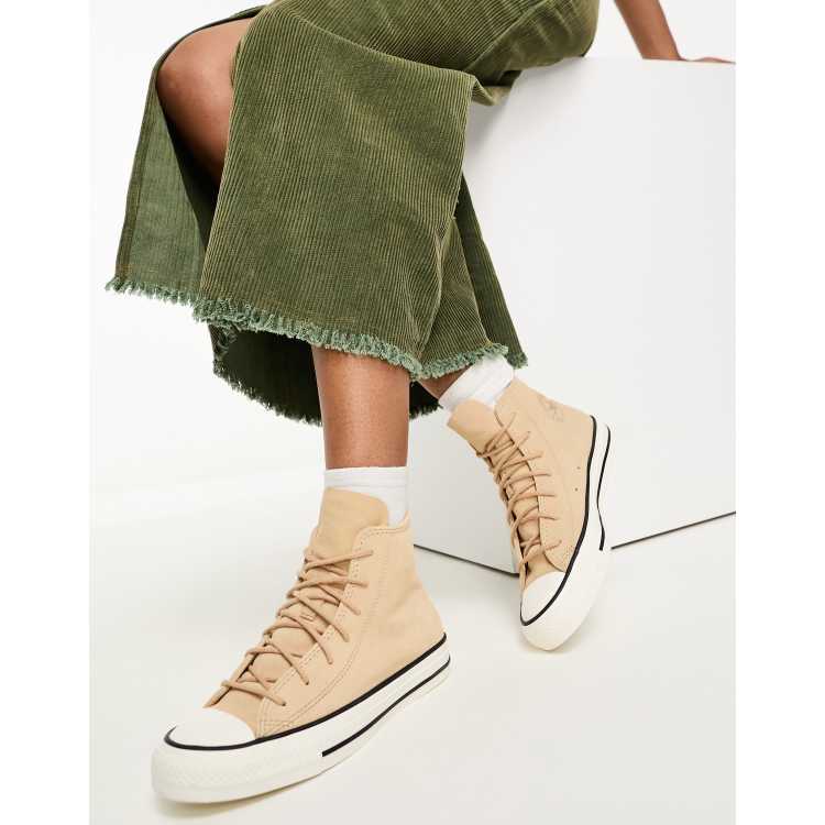 Converse chuck sale taylor tan