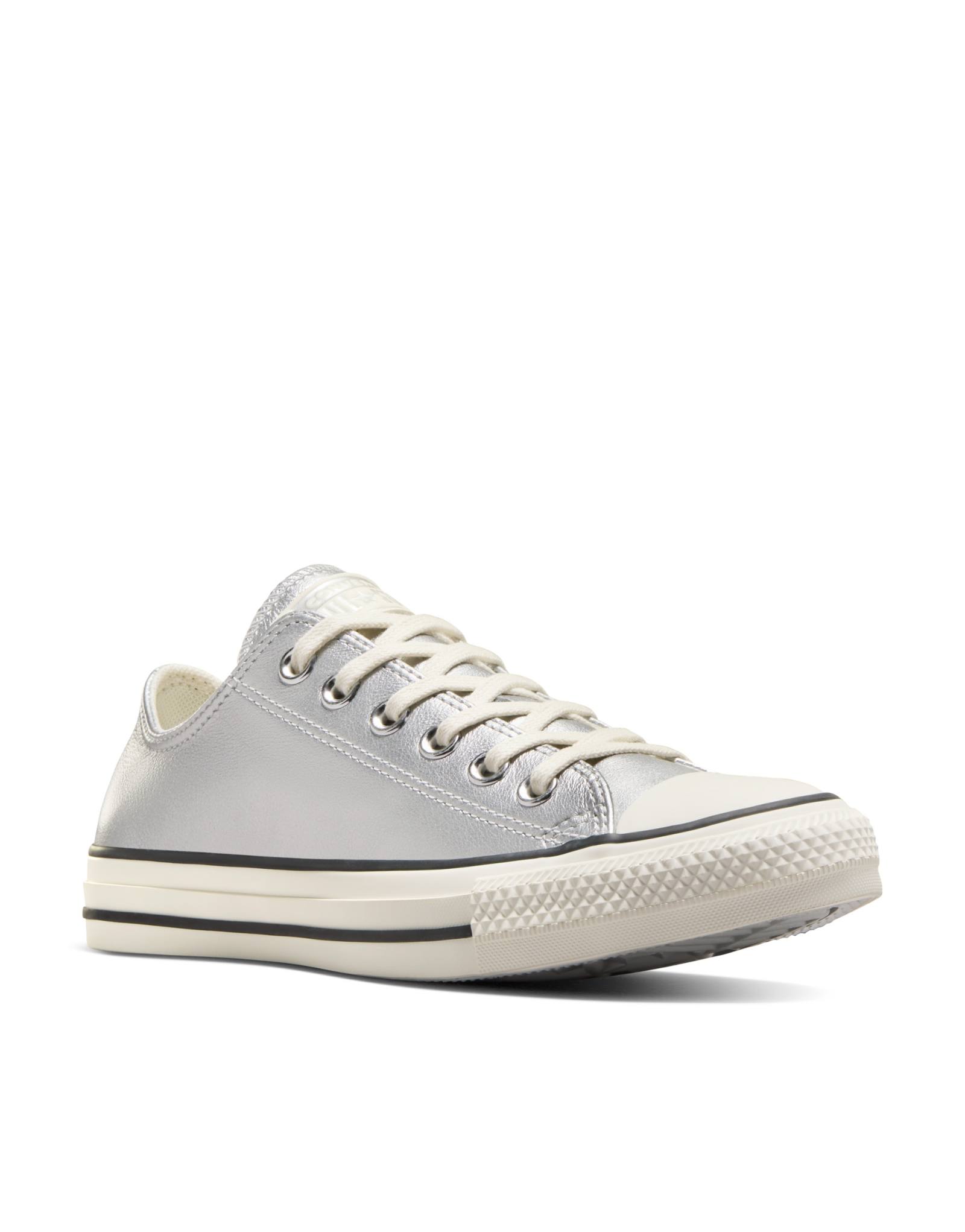 Кроссовки Converse Chuck Taylor All Star серебристого цвета