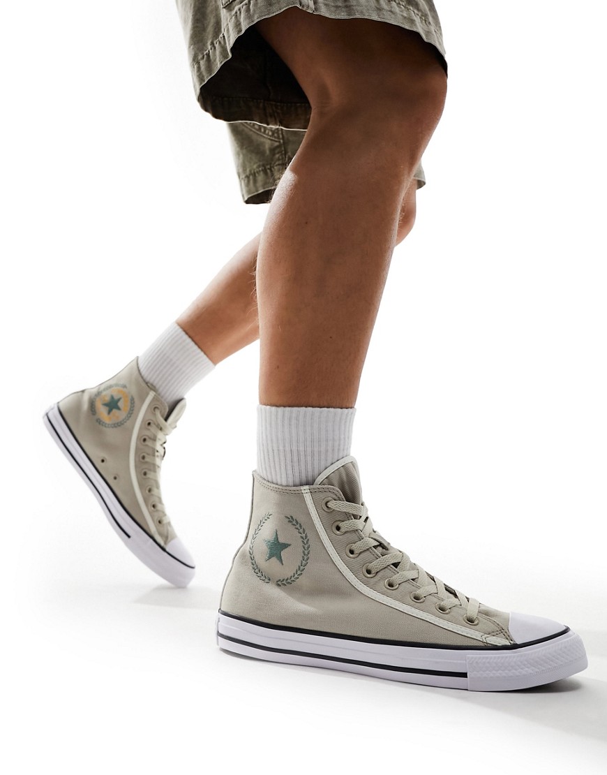 Converse Chuck Taylor All Star Sneakers In Stone-neutral