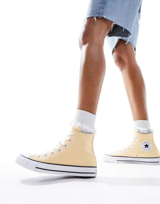 Asos yellow converse online