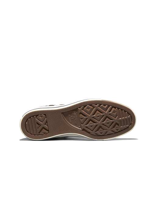 Converse Chuck Taylor - All Star - Sneakers met koeienprint in zwart en gebroken wit, 4 van 4