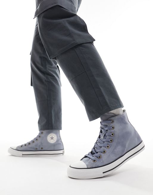 Converse Chuck Taylor All Star space dye sneakers in purple