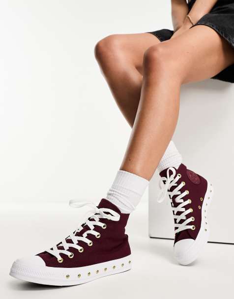 White converse high outlet tops