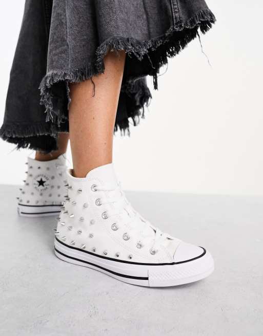 Converse cheap spiked sneakers