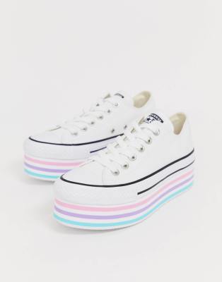 converse chuck taylor platform layer
