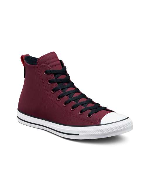 Converse shoes hotsell dark red