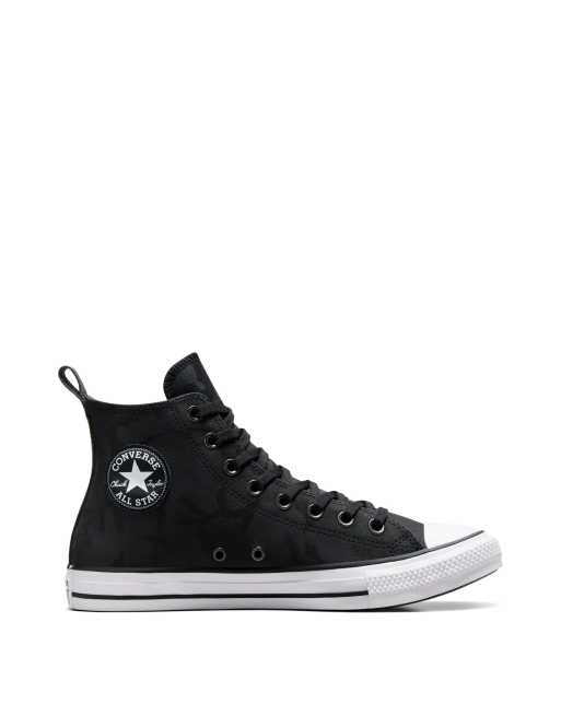 Converse unisex black shops sneakers