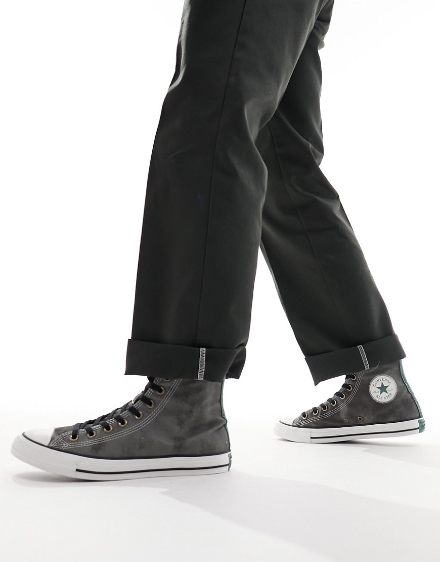 Converse Chuck Taylor All Star Tie Dye Sneakers In Black