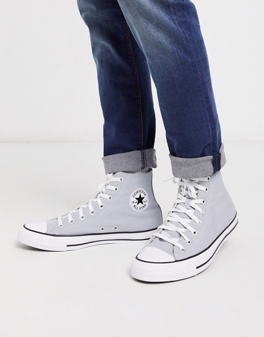 Converse Chuck Taylor All Star trainers in grey