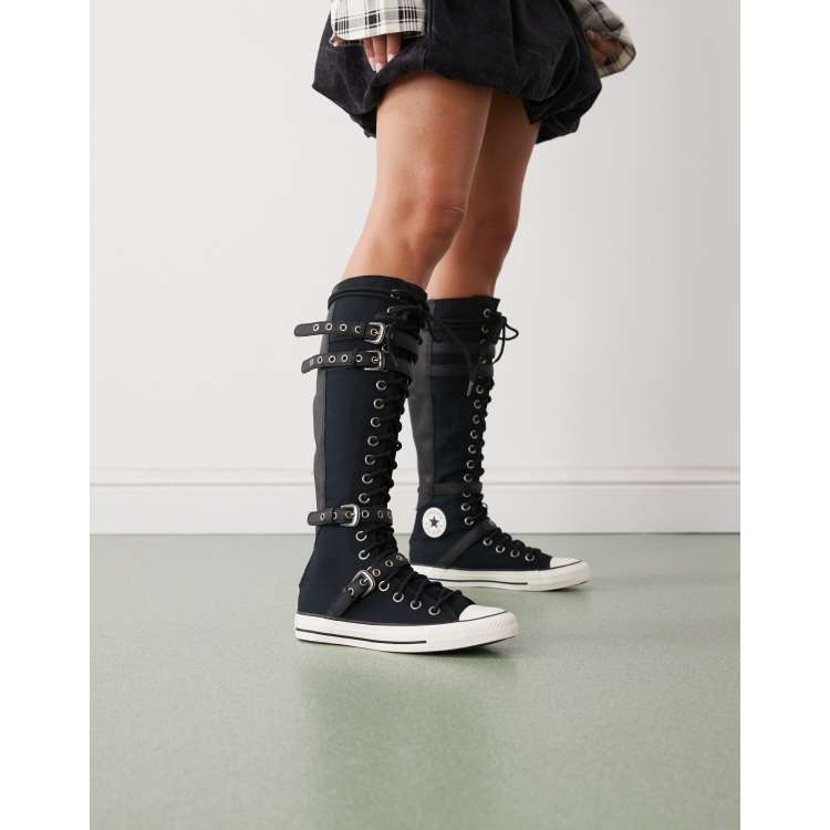 Converse Chuck Taylor All Star XX Hi Sneaker Black Knee High Lace Up Zip 13 NEW Chuck Taylor All Star Lift XXHi Platform Women main image 3