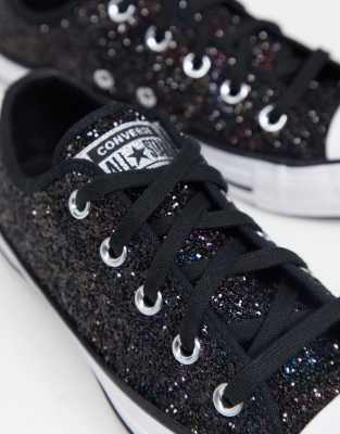 converse all star glitter ox