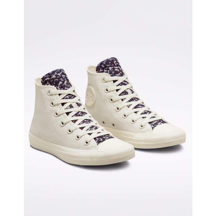 Converse Chuck Taylor Allstar Hi Desert Camo sneakers in cream