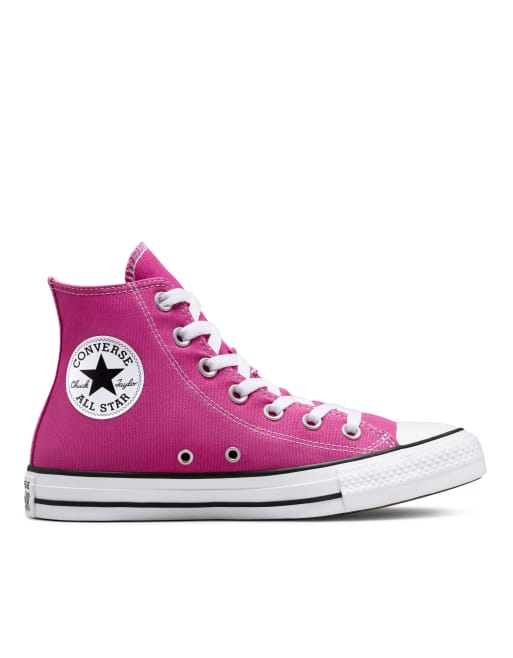 Converse Chuck Taylor Allstar Hi sneakers in active fuschia