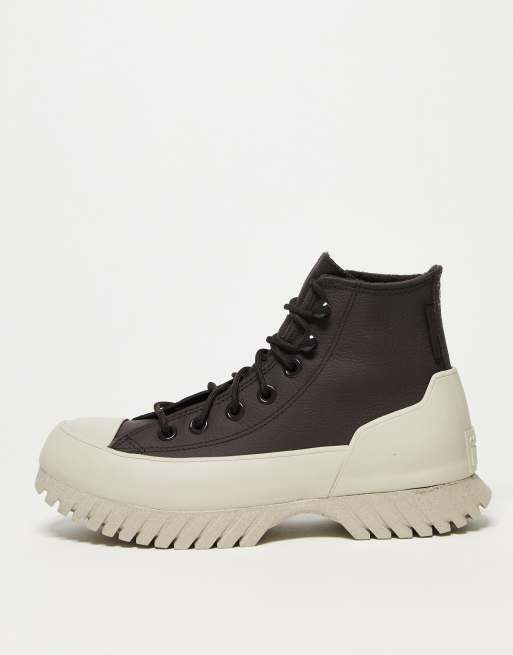 Converse Chuck Taylor Allstar Lugged 2.0 Leather Counter Climate Sneakerboots in Velvet Brown