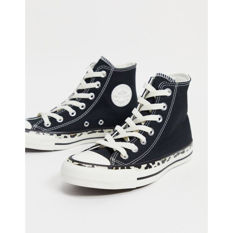 Converse leopard noir new arrivals