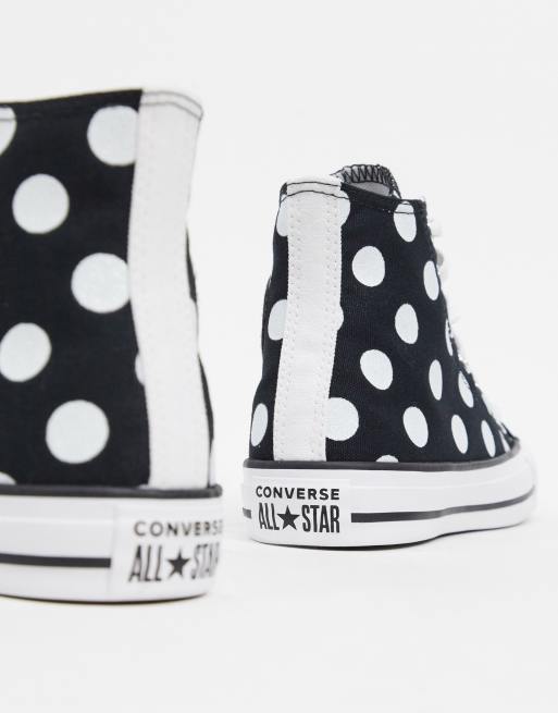 Converse haute 2025 a pois