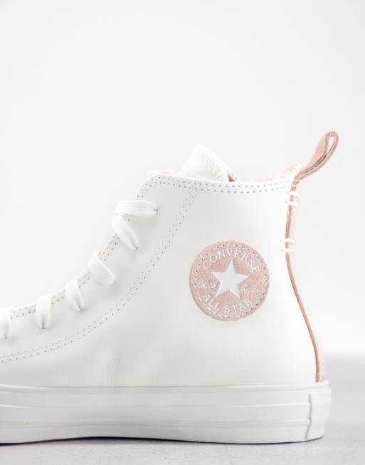 Converses montante shop blanche