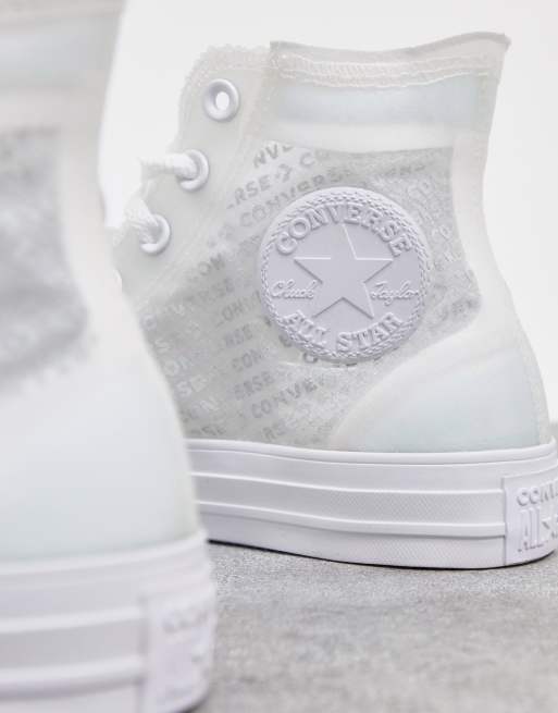 Nouvelle 2025 converse transparente