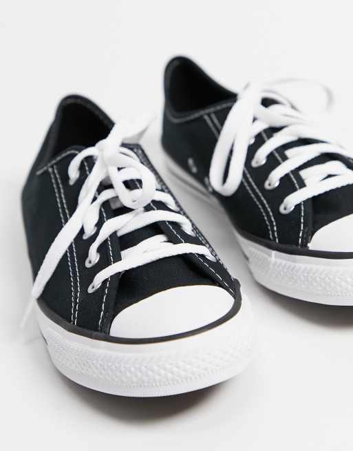 Converse Chuck Taylor Dainty sneakers in black, 4 of 4